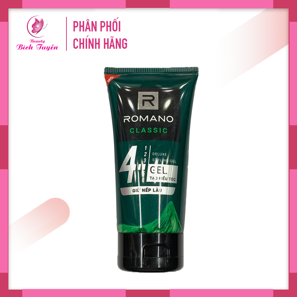 Gel Tạo Kiểu Tóc ROMANO CLASSIC Giữ Nếp Lâu