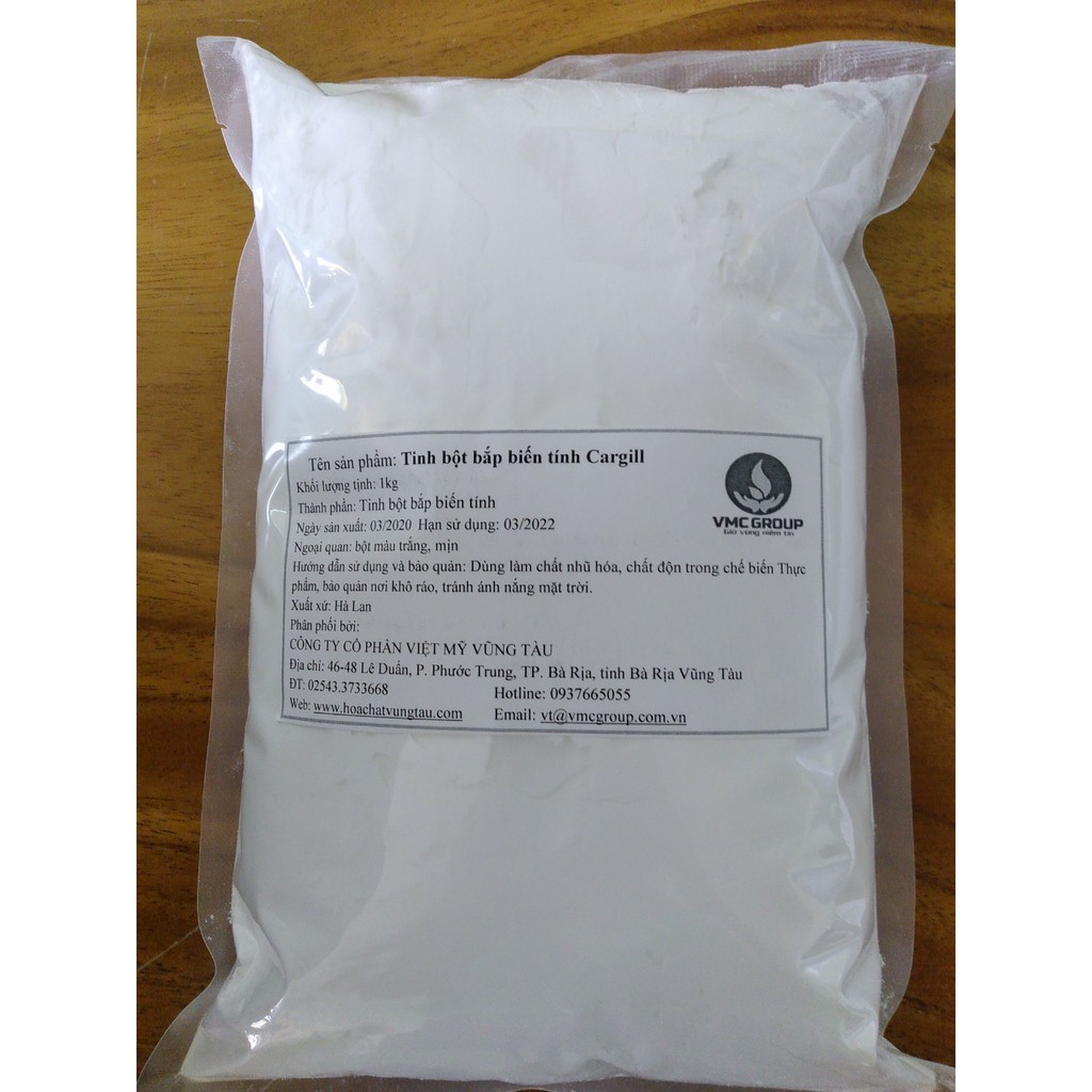 [ Phụ gia an toàn] Chất làm dày thực phẩm - Bột bắp biến tính CARGILL