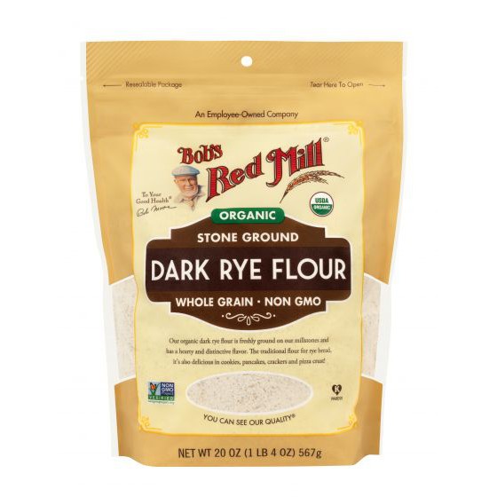 [HCM] Bột mì đen hữu cơ(Organic Dark Rye Flour) - Bob's Red Mill - 567g