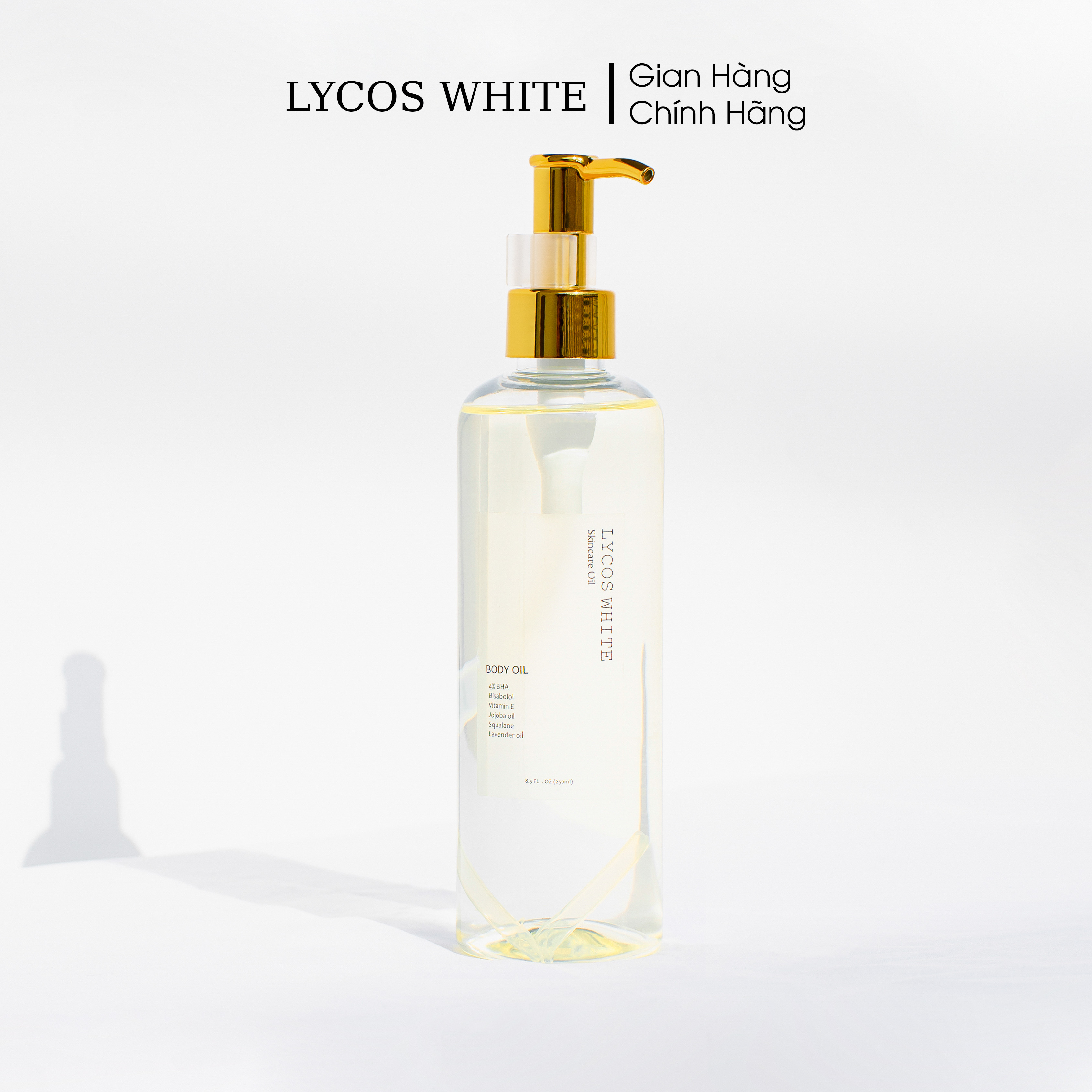 BODY OIL 4% BHA - LYCOS WHITE