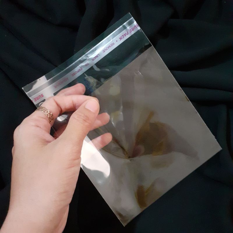 500Gr Opp Bags with Adhesive Seal (All Sizes)