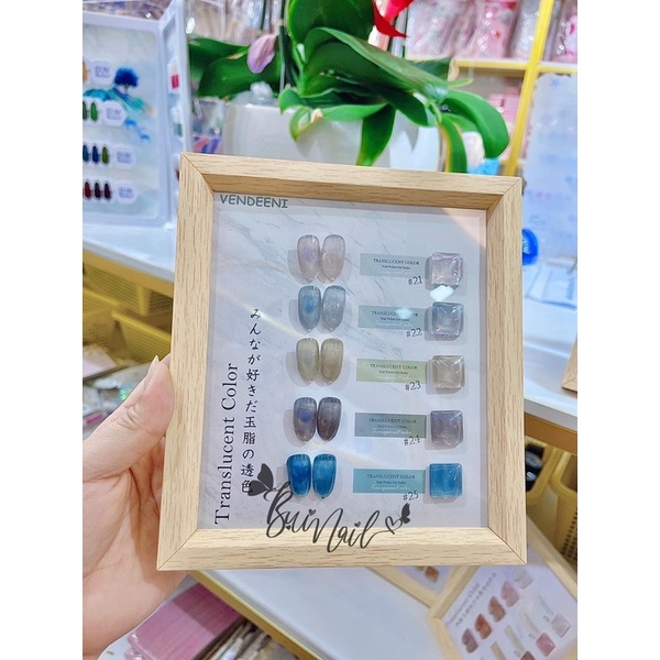 SET SƠN THẠCH 5 CHAI VENDENNI (CÓ TẶNG KÈM BẢNG GỖ)