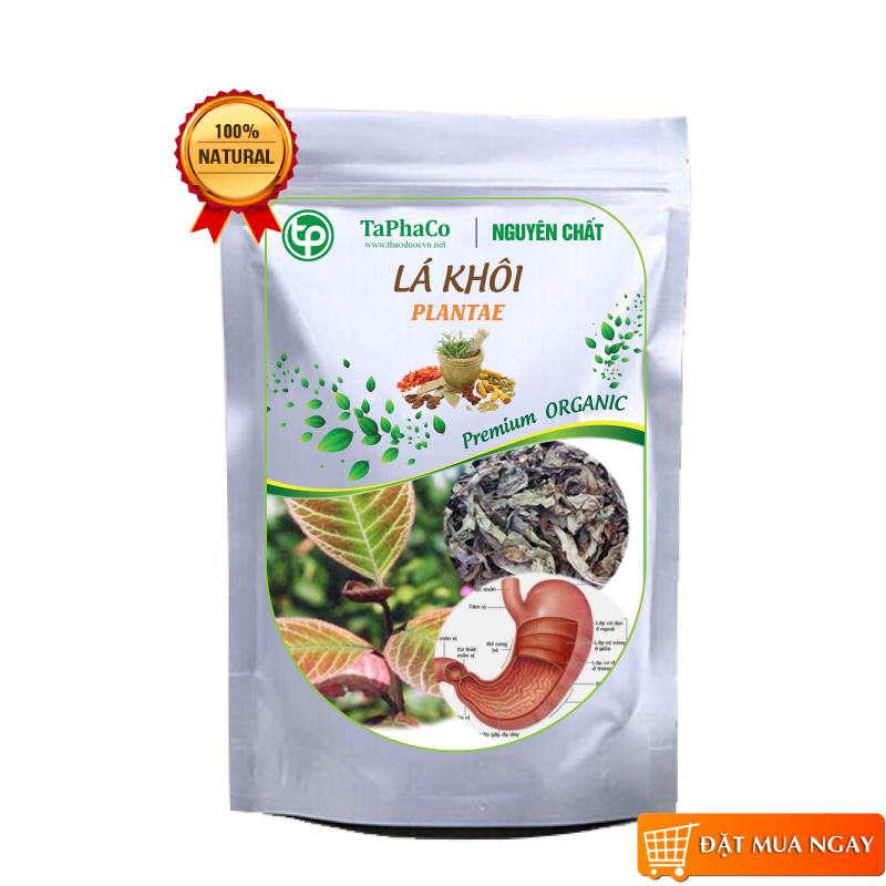 Lá khôi tía khô 500g - dược tấn phát