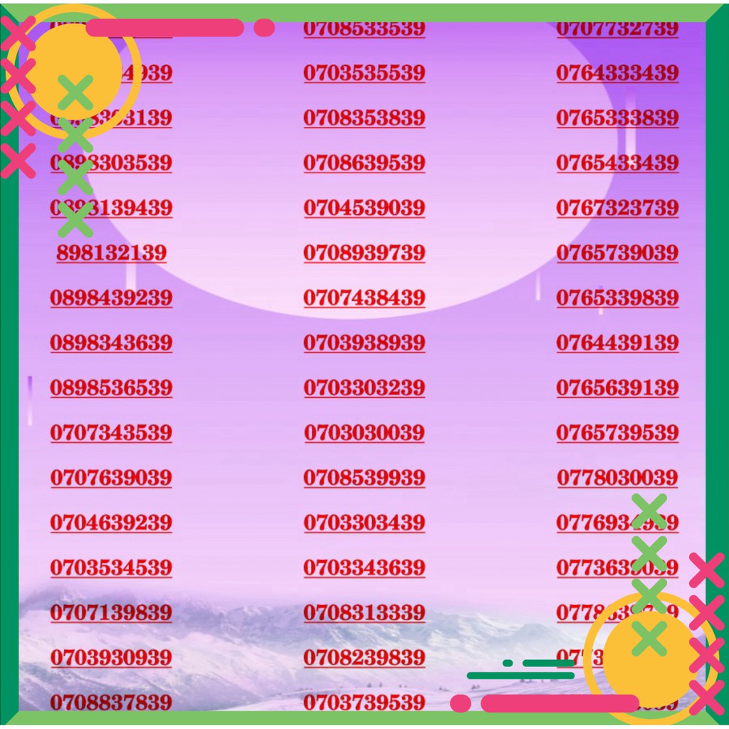 Sim đẹp thần tài 39 mobi