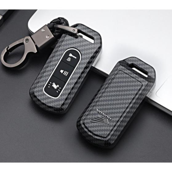 Bọc Chìa Khóa Smartkey SH và Sh mode ( 3 nút ) Ốp Carbon