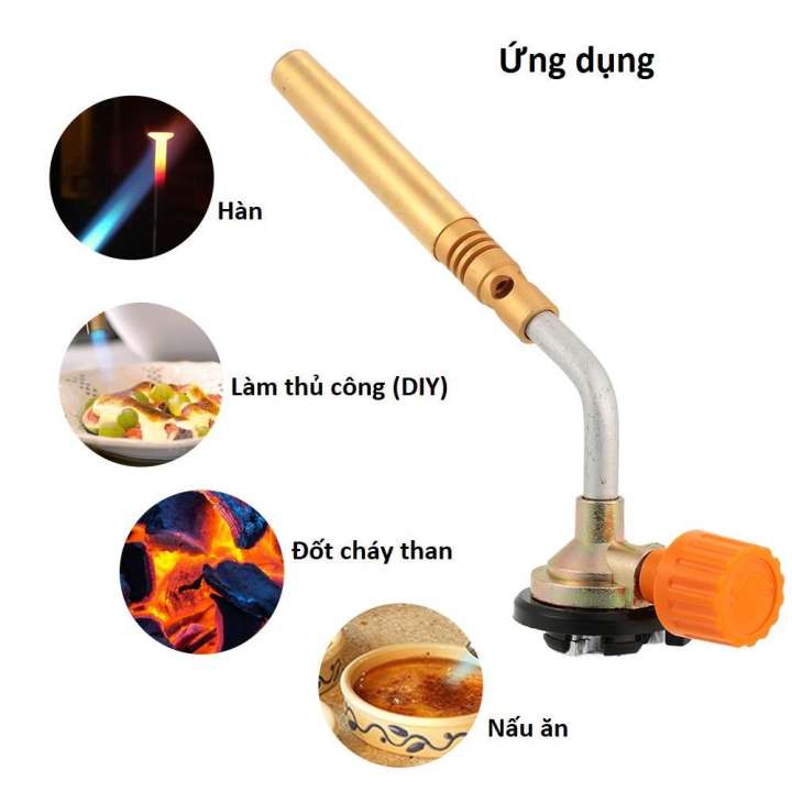[LOẠI XỊN] Đèn Khò Hàn ống đồng Kt-2104 + TẶNG  Que Hàn Cao Cấp Sử dụng bình gas mini - Đầu khò gas cầm tay, khò gas cầm tay mini, khò gas mini, đầu khò ga bằng đồng