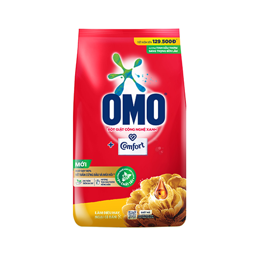 Bột giặt OMO Tinh dầu thơm 5.1kg