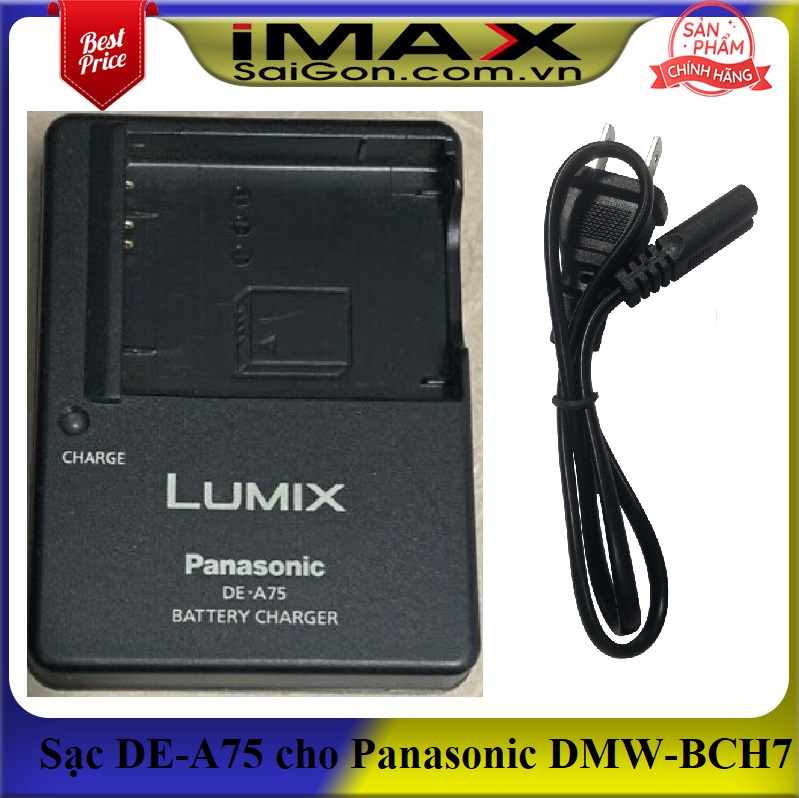 Sạc máy ảnh de-a75 cho dmw-bch7 sạc dây