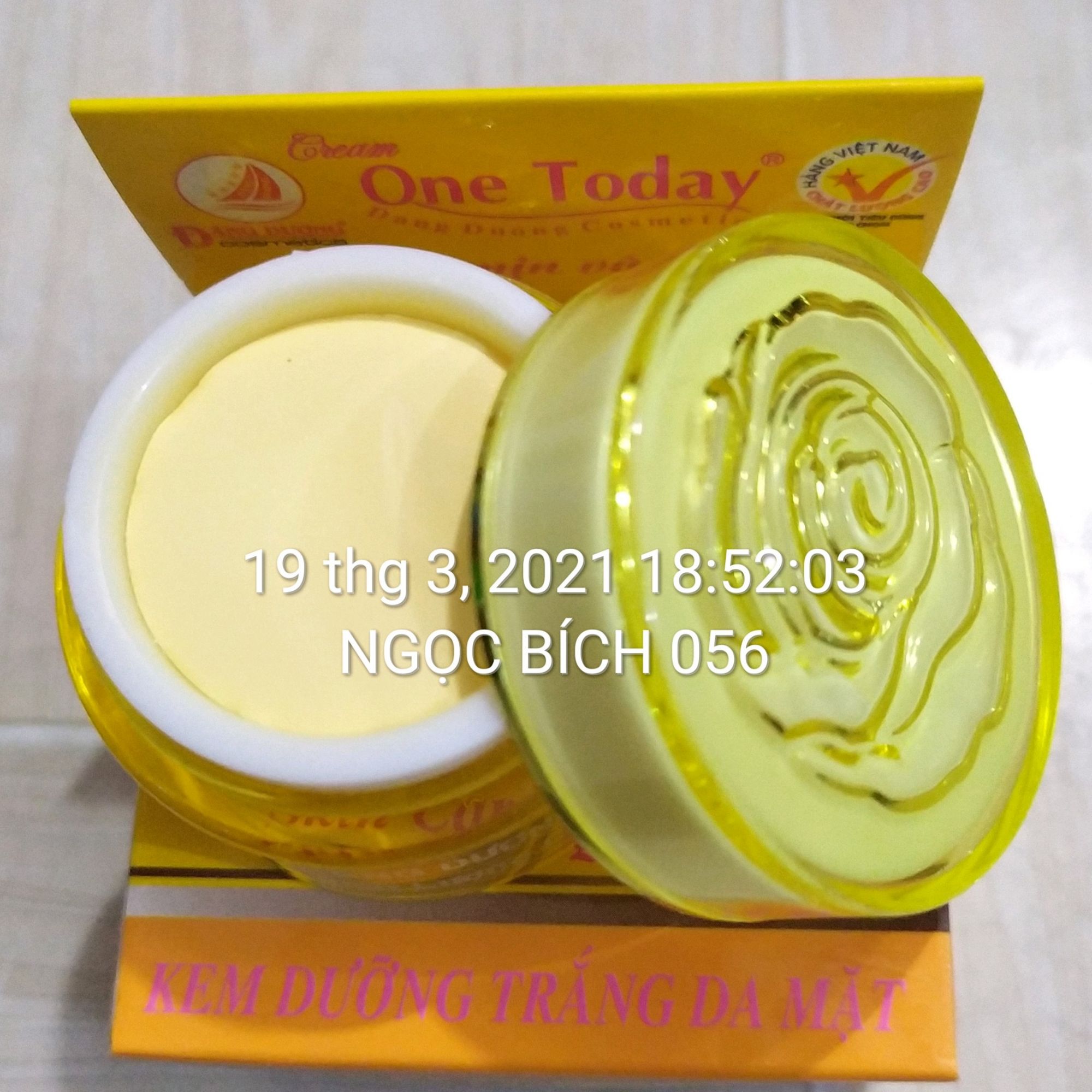 ONETODAY - KEM ỐC SÊN DƯỠNG TRẮNG DA MẶT ONE TODAY (9 gam)