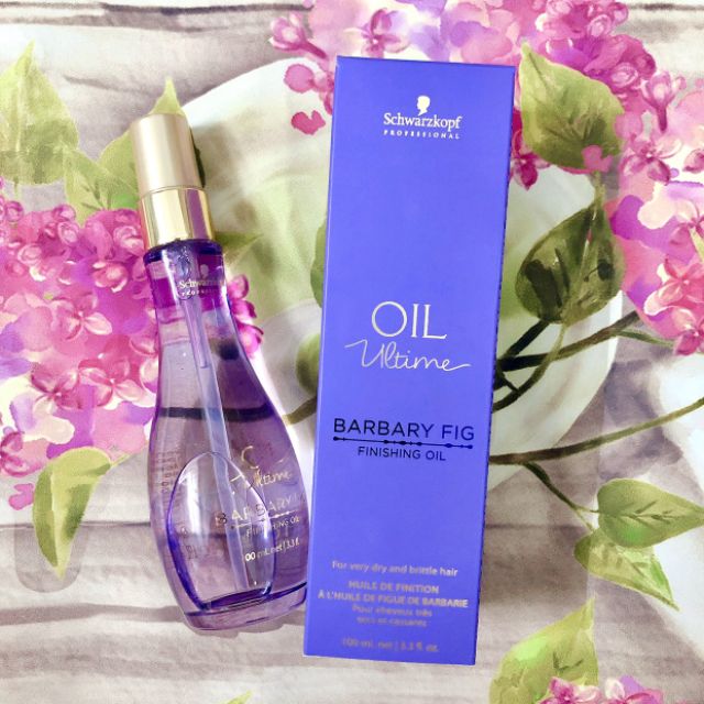 Schwarzkopf Oil Ultime Barbary Fig Finishing Oil 100ml (purple) Schwarzkopf OIL Ultime Barbary Fig Finishing Oil 100ml
