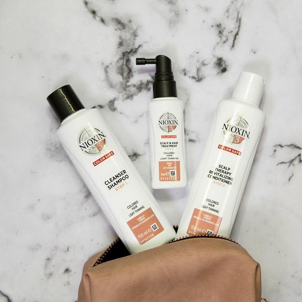 Bộ dầu gội Nioxin TrialKit chống rụng tóc System 3 150ml 2019 ( Colored Hair)