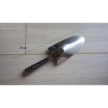 Xẻng làm vườn Inox không gỉ 27cm