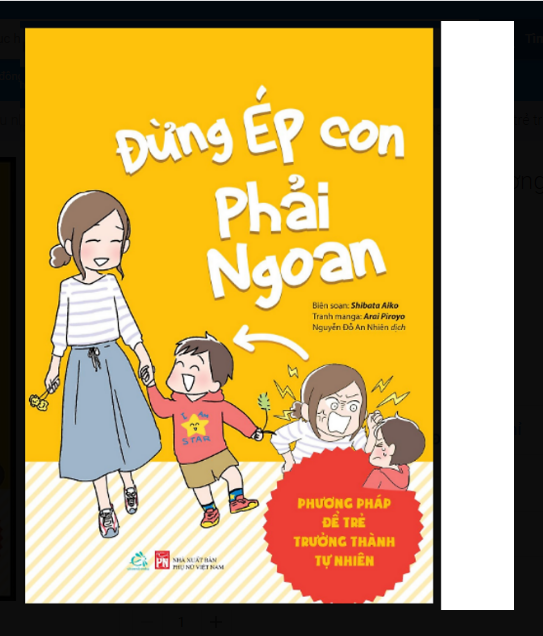 Sách Đừng ép con phải ngoan
