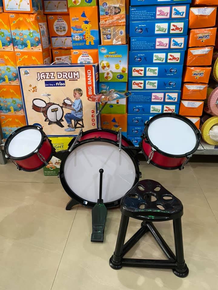 BỘ TRỐNG JAZZ DRUM (quà khuyến mãi friso)