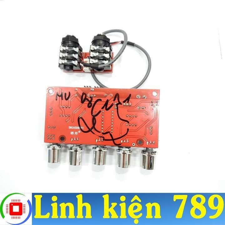 Mạch micro karaoke 12v đơn V3 nguồn vào 12-24VDC