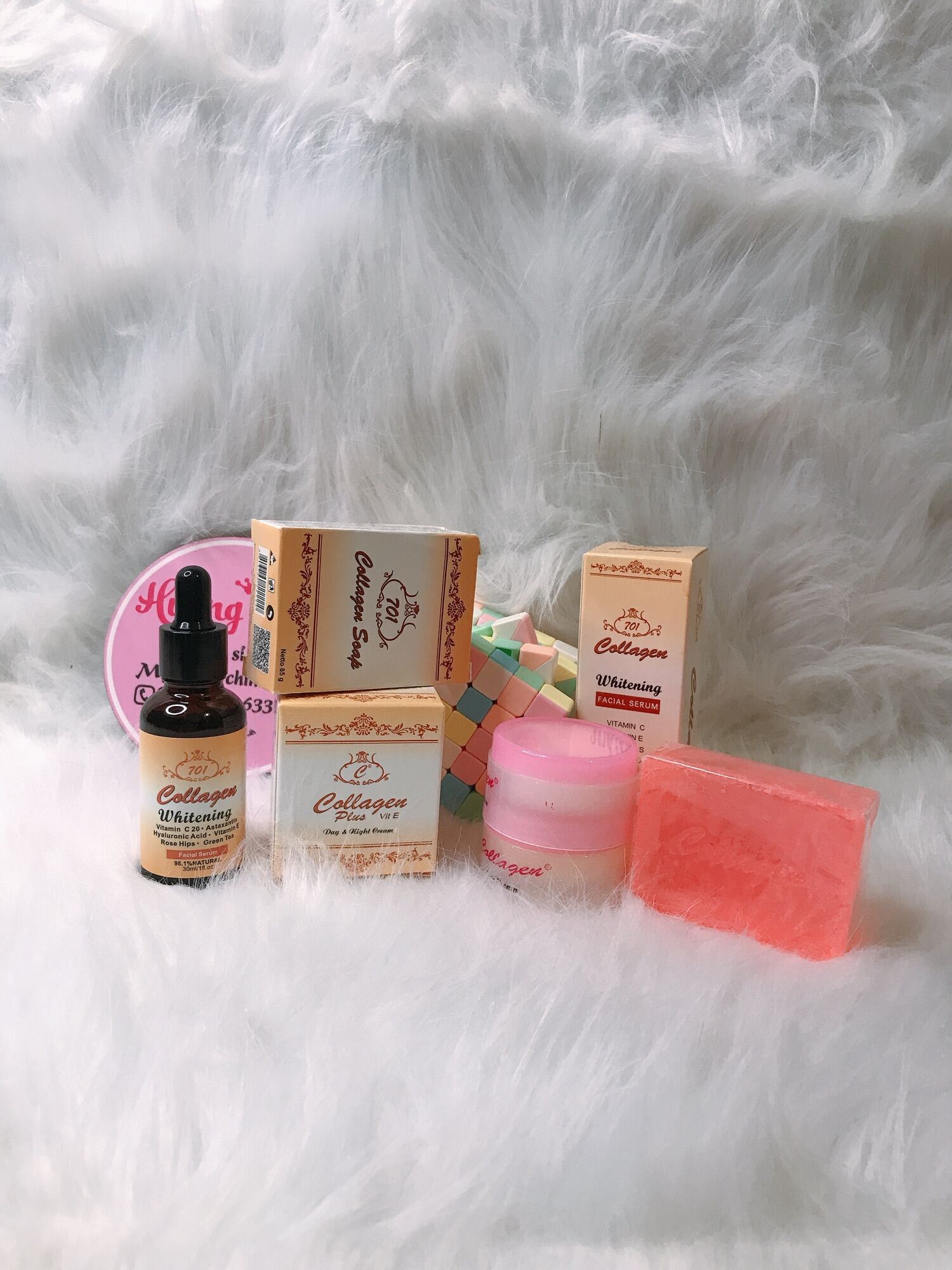 [Chính Hãng] Sáp rửa mặt Collagen Plus Vite