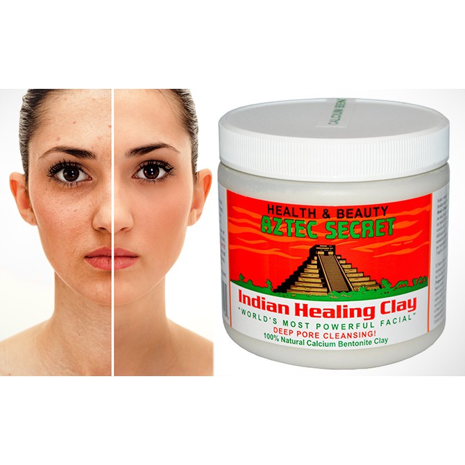 Mặt Nạ Đất Sét Aztec Secret Indian Healing Clay Deep Pore Cleansing (450ml)