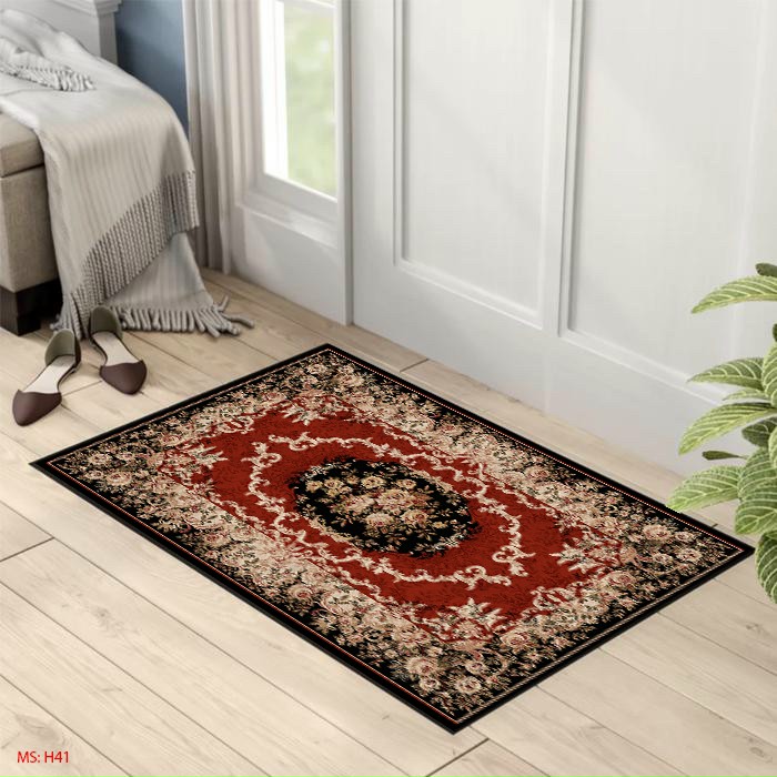 Thảm lau chân bali 40x60cm có lớp cao su chống trơn ,chống trượt hoa văn hiện đại giá siêu rẻ mẫu mới 2022