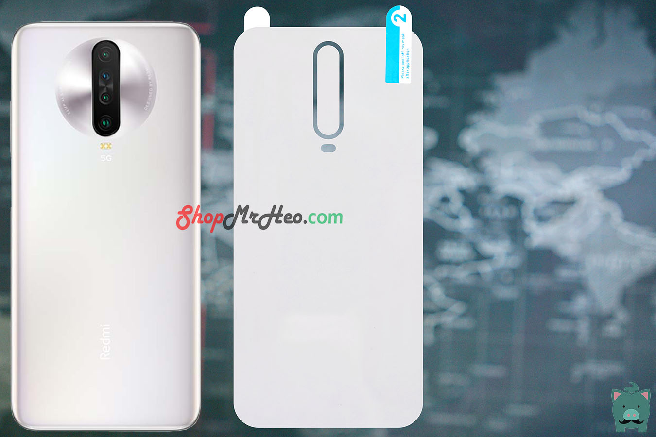 Dán dẻo ppf mặt sau lưng xiaomi redmi k30 - k30 5g - k30 pro