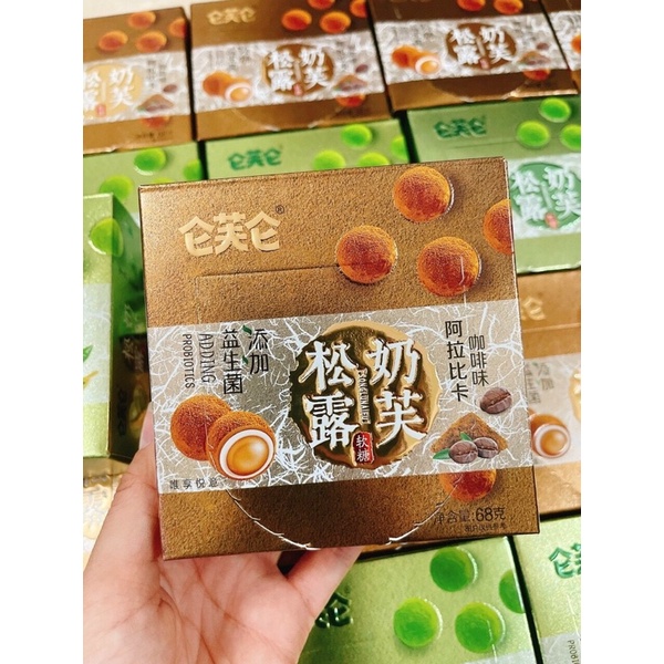 [3 Vị] Kẹo Trà Sữa Trân Châu 68gr