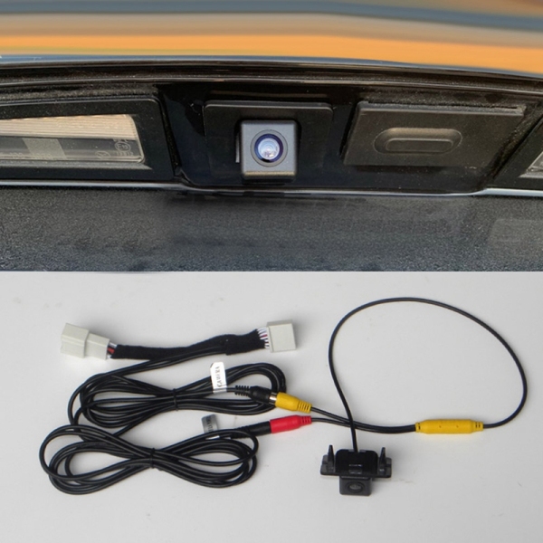 Car Rearview Reverse Camera Conversion Cable Adapter Kit for Mazda 3 Axela Mazda3 Sedan BM BN 2014-2018