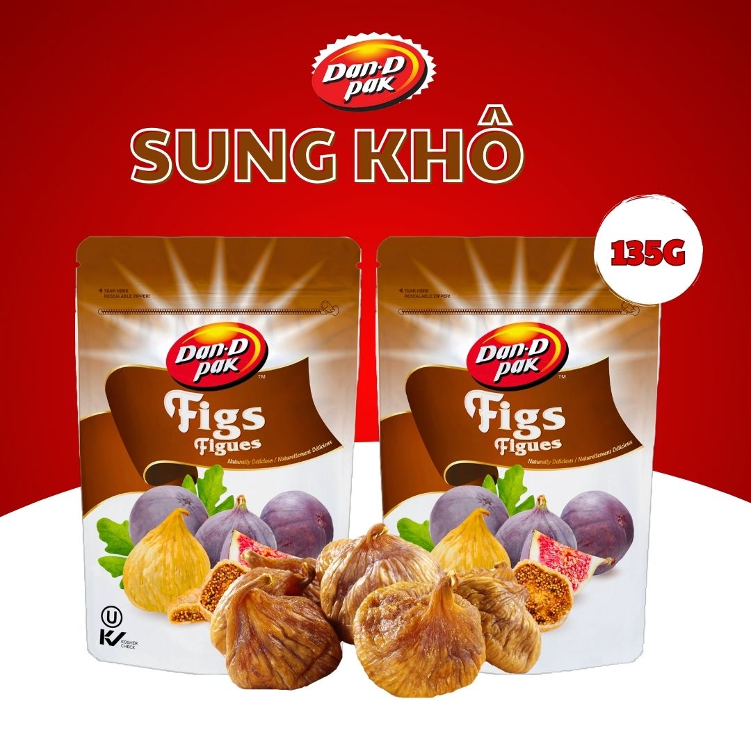 [Chính hãng] Sung khô 135g Dan D Pak