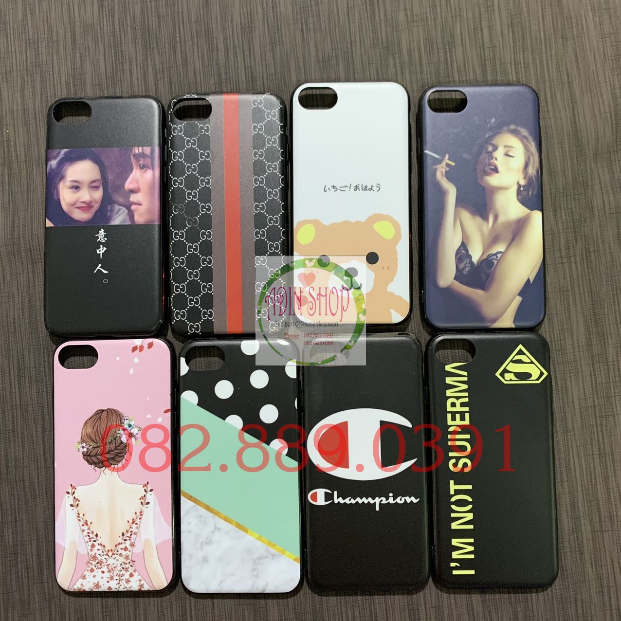 [HCM]Ốp lưng iphone 7G in hình đẹp viền dẻo đen silicon ( phần 3 )