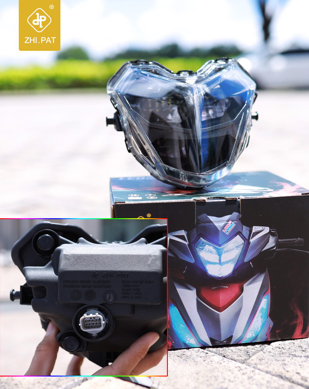 ĐÈN LED ZHIPAT CHO XE WINNER 2017-2019 ( ĐỜI XE CŨ)