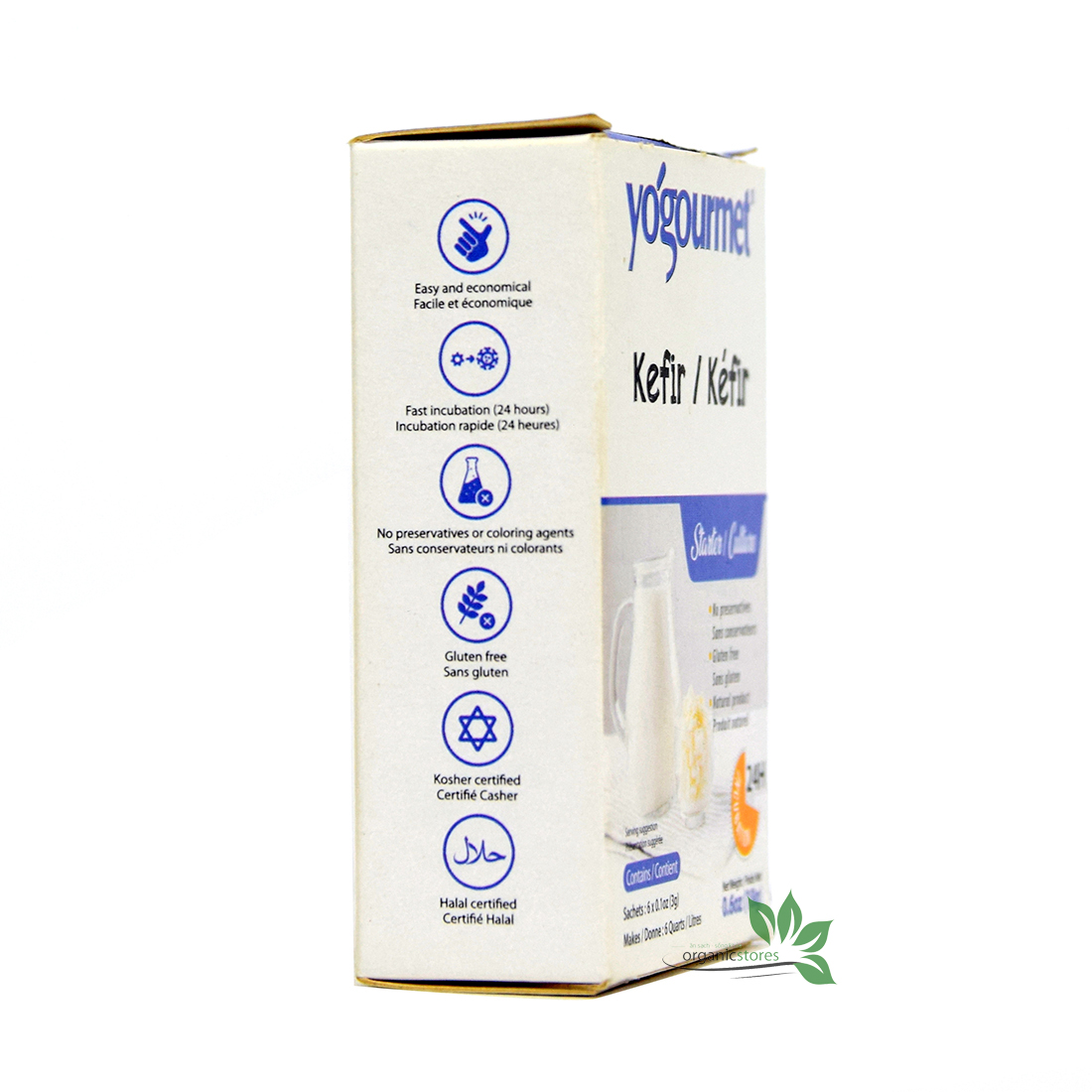 Men làm sữa chua Kefir - Vegan - Probiotic (Yógourmet)
