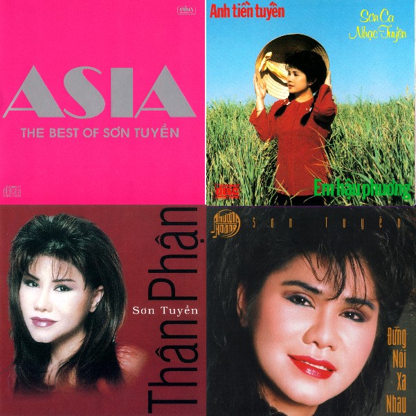 Bộ 4 đĩa cd sơn tuyền