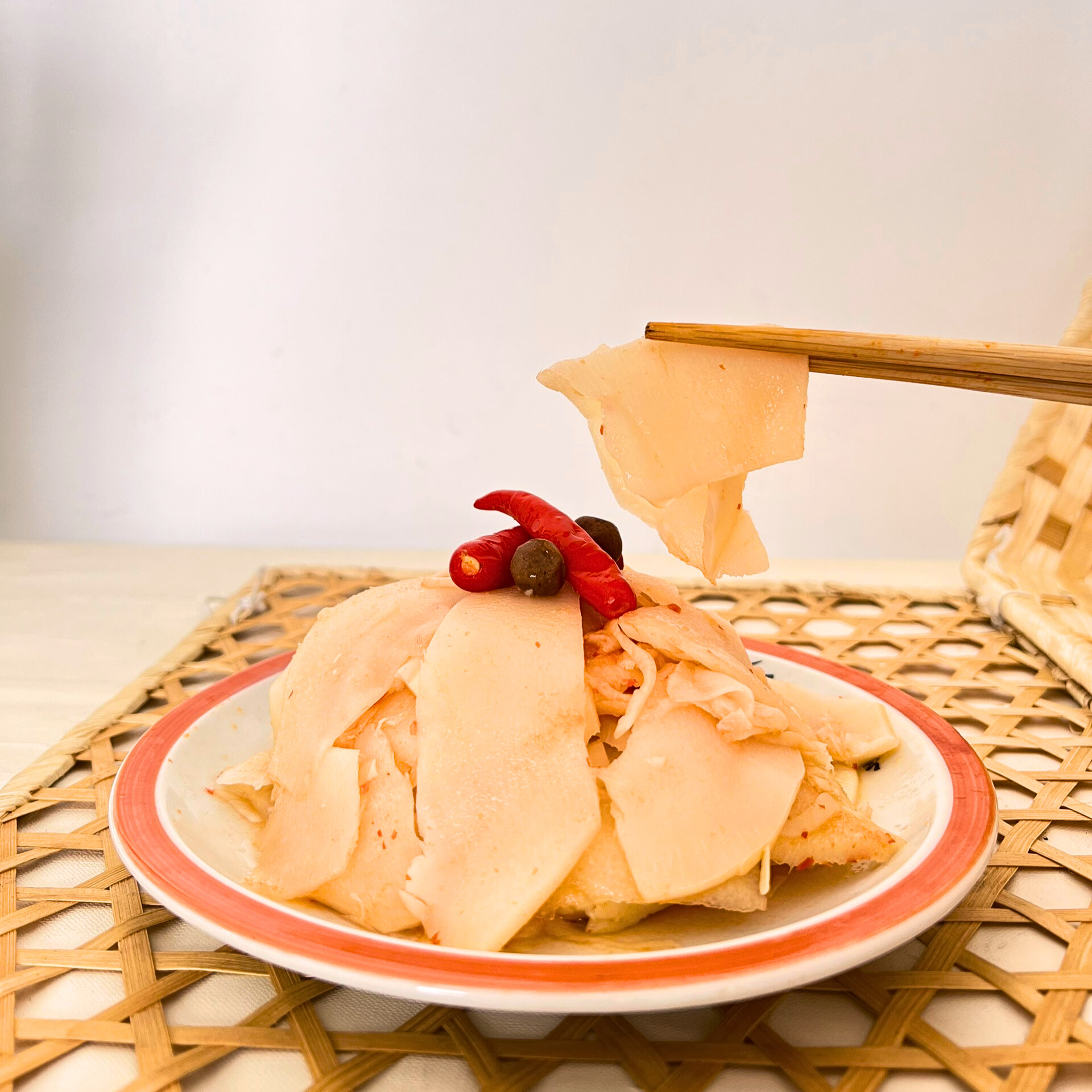 Bamboo shoots Salt Pepper dổi 750g