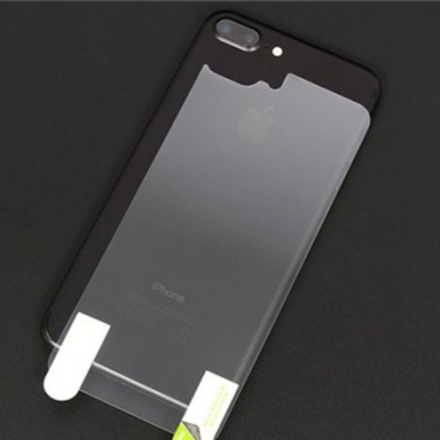 Kính Cường Lực 9H Mặt Sau Iphone 7 Plus / 8 Plus ( Trong Suốt)