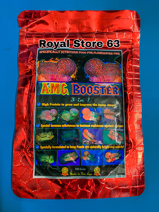 Amg booster thức ăn cá la hán hỗ trợ toàn diện 100g