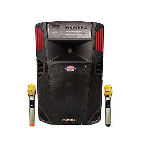 [HCM][Trả góp 0%]Loa kéo di động Ronamax F18A