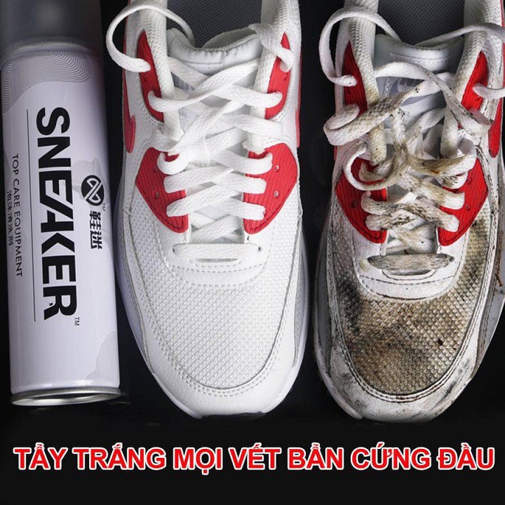 Chai xịt tạo bọt vệ sinh giày Sneaker cao cấp (VSG02)