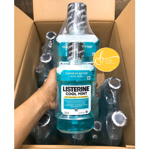 Combo Nước Súc Miệng Listerine Thái 750MLx250ML