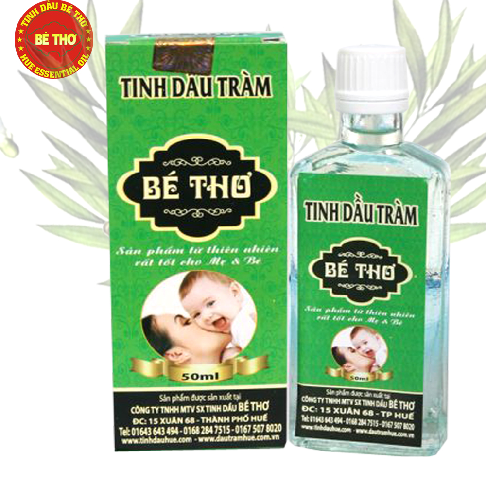 Combo 2 Lọ Dầu Tràm Bé Thơ 50 ml