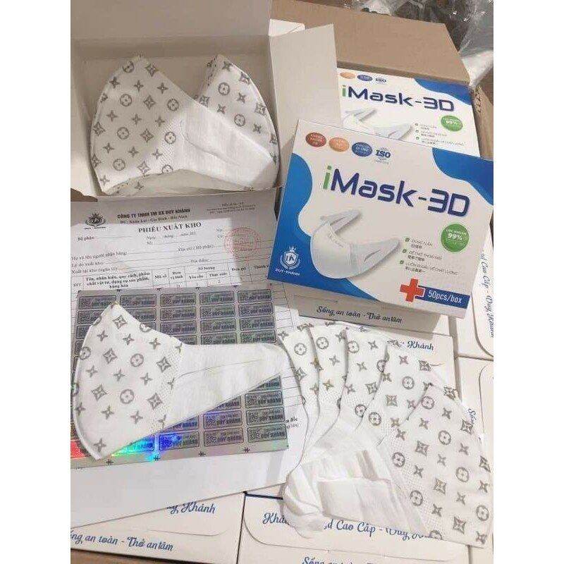 ( 3D MASK HỘP 50 CHIẾC) KHẨU TRANG 3D MASK Họa tiết