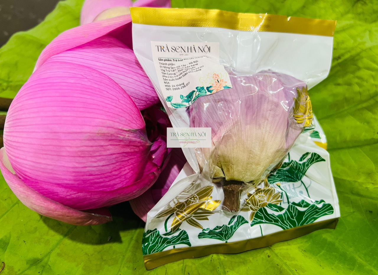 Trà Búp Sen Hồ Tây (Sấy Thăng Hoa)
