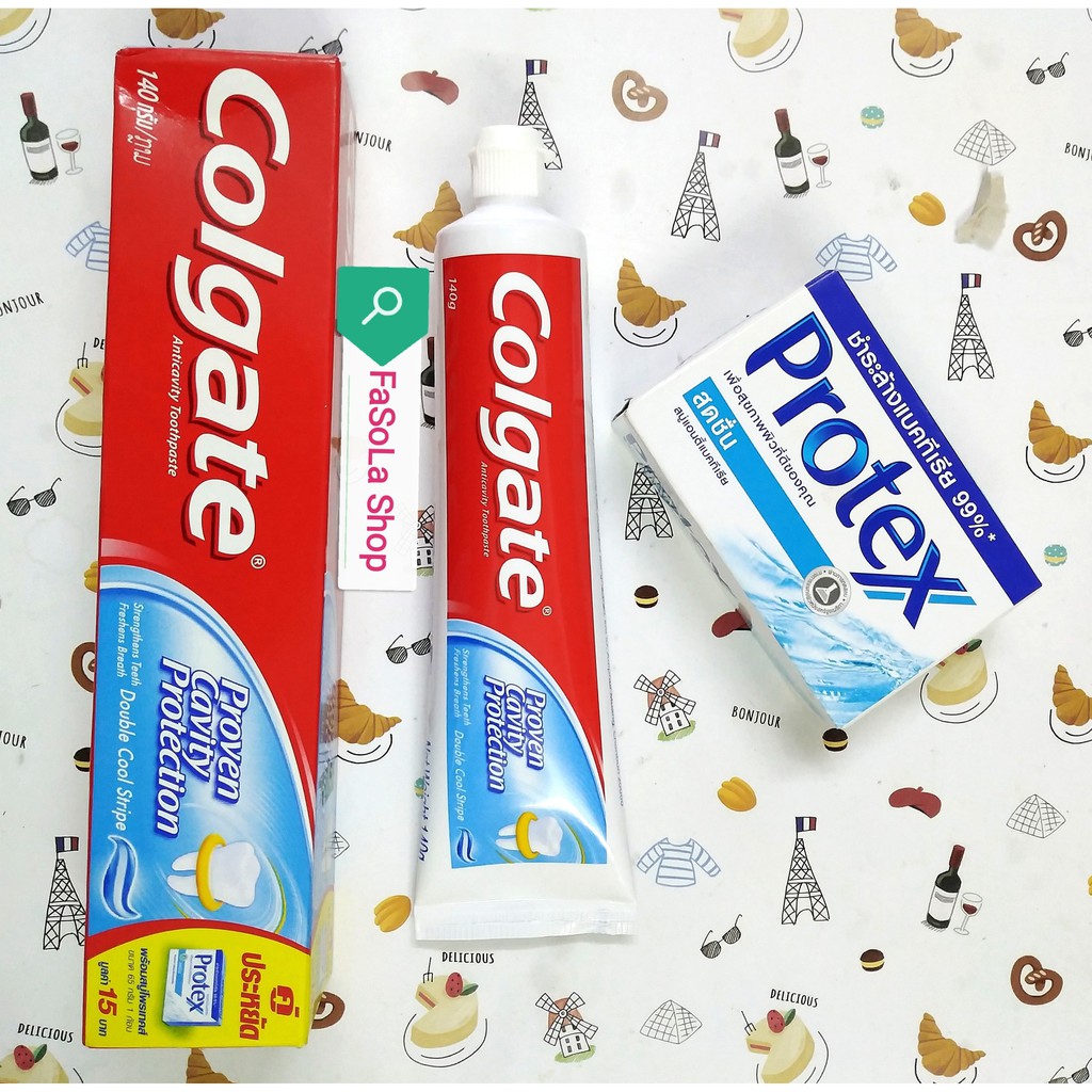 Kem đánh răng Colgate Thái Lan 140g-Mẫu mới