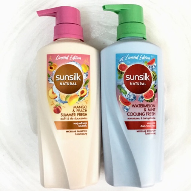 [HCM]Dầu gội Sunsilk 450ml Thái Lan (Hương Đào)