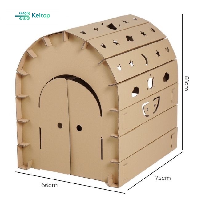 [HCM]Nhà Giấy Carton Lắp Ráp Cho Bé KEITOP