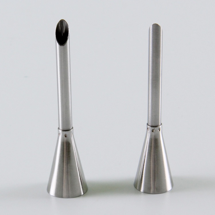Đui bơm nhân su kem inox 78mm