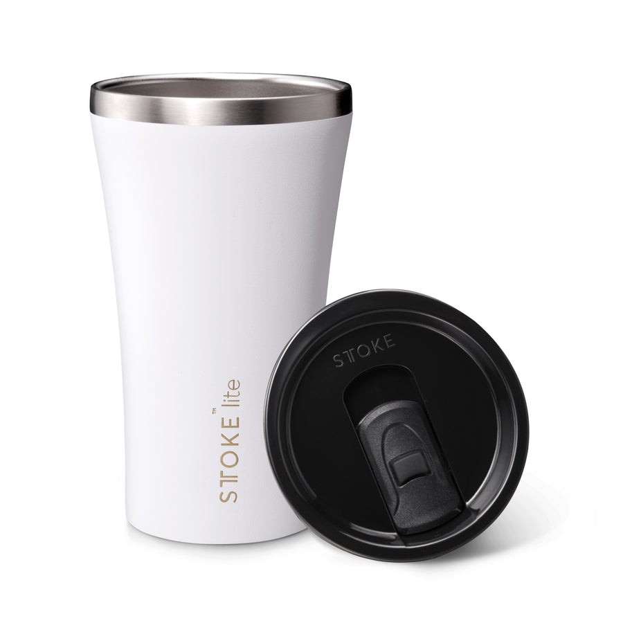 STTOKE LITE 12OZ (~355ML) - FROST WHITE