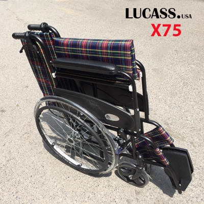 Xe lăn có phanh lucass x75