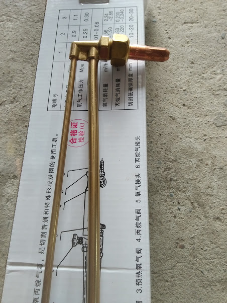 Mỏ cắt gió đá. Tay cắt khí oxy ga g01-30