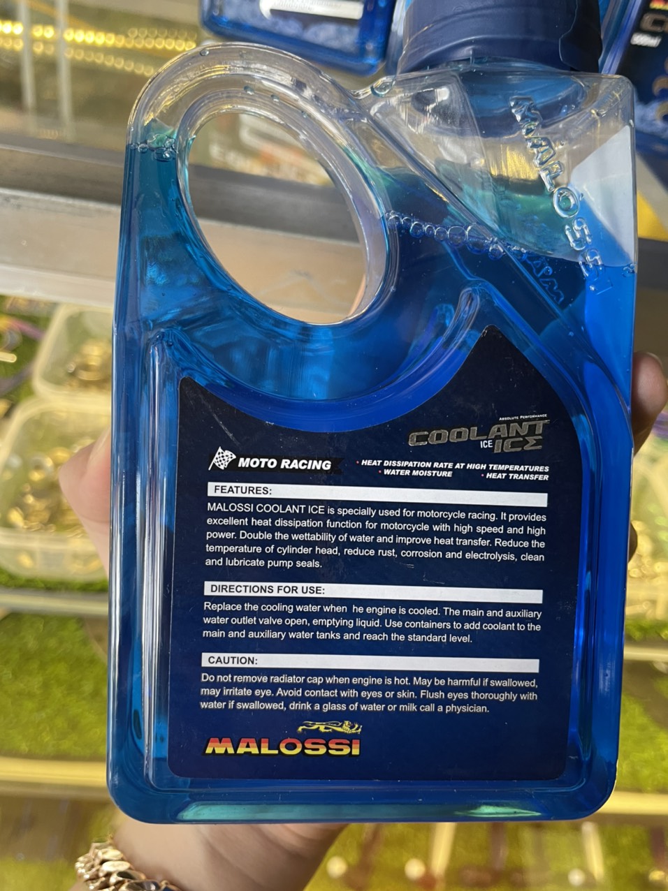 NƯỚC LÀM MÁT MÁY FAITO MALOSSI COOL - CHAI 500ML