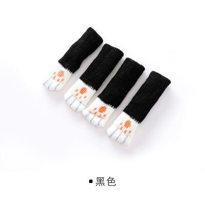 Bọc chân bàn ghế kiểu dáng chân mèo siêu cute - Set 4 chân - UniLabel