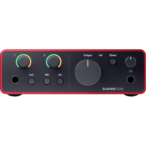 Card âm thanh Focusrite Scarlett Solo USB-C Audio Interface (4th Generation) (0503)