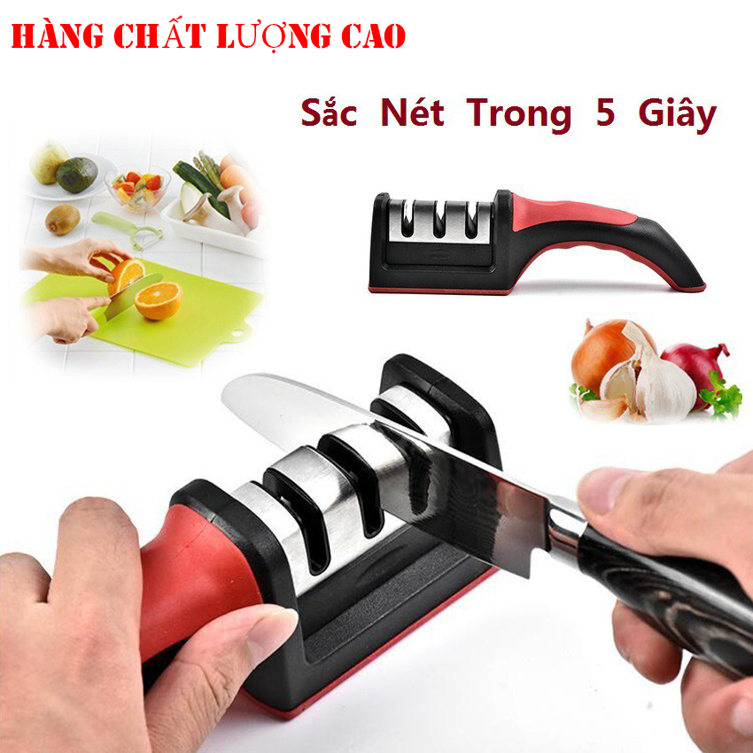 Dụng cụ mài dao kéo đa năng sắc nét trong 5s-dung cu mai dao keo-máy mài dao cầm tay 3 lưỡi cao cấp-may mai dao keo-dụng cụ mài dao kéo tự động sắc bén
